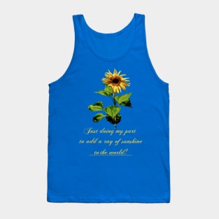 sunflower Tank Top